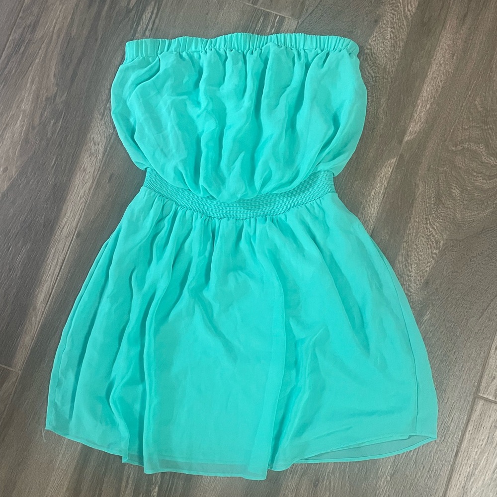 Express Teal Dress Size M